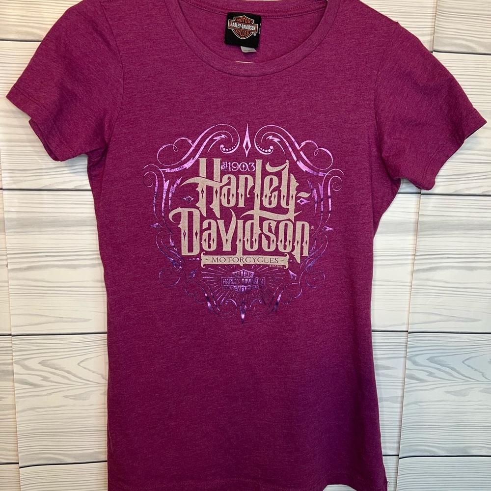 Size Sm.  Harley Davidson top